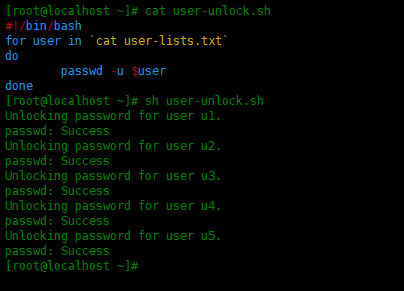 如何在Linux中锁定和解锁多个用户如何在Linux中锁定和解锁多个用户
