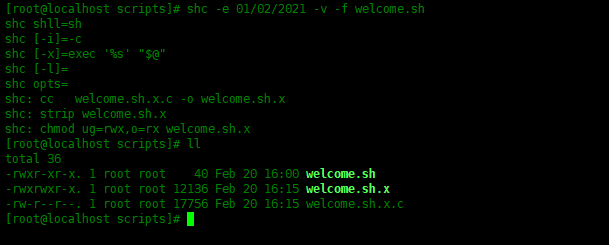 如何使用SHC加密Shell脚本如何使用SHC加密Shell脚本